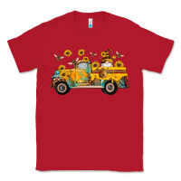 Red western bee gnomes truck sunflowers honeycomb beehive honey turquoise Classic Tee - Artiststas