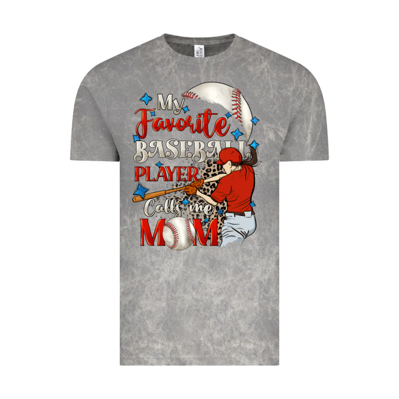 My Favorite Baseball Player Calls Me Mom Vintage Tee by FaDigitalArtStudio | Teevron