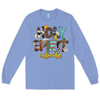 Colony Blue Holy Spirit Activate Long Sleeve Tee - FaDigitalArtStudio