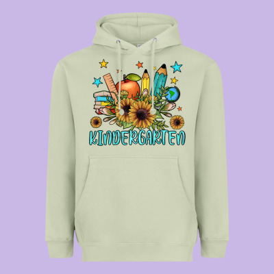 Kindergarten Heavyweight Hoodie Designed By Jahusdesignshop