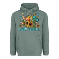 Sage kindergarten Heavyweight Hoodie - JahusDesignShop
