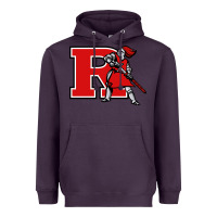 Plum scarlet knights 2 (rutgers) Heavyweight Hoodie - DesigneFamous