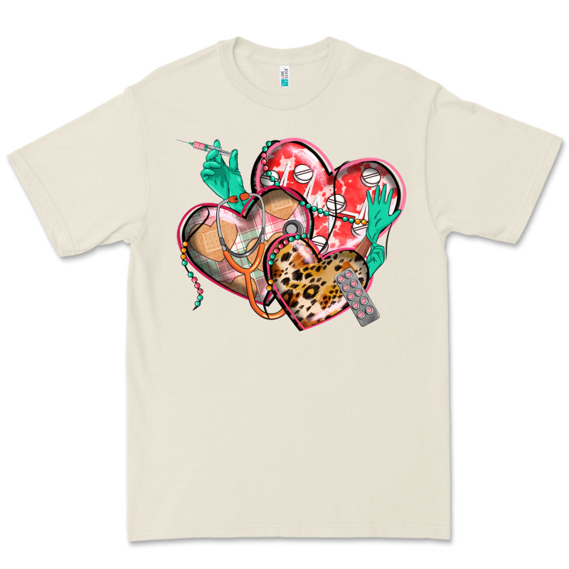 Nurse Hearts Premium Tee by CowGirlArtShop | Teevron