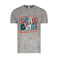 4th Of July Grandma With Lightning Bolt Vintage Tee | Teevron