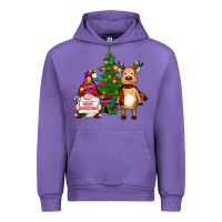 Tulip merry christmas gnomes, reindeer Urban Hoodie - RanaPortraitStore