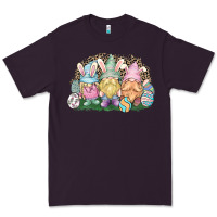Plum Easter Day gnomes Premium Tee - HowdyJamesFarm