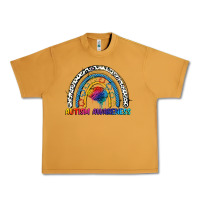 Peanut Butter Autism Awareness rainbow Urban Heavy Tee - FaDigitalArtStudio