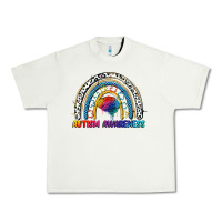 Pistachio Autism Awareness rainbow Urban Heavy Tee - FaDigitalArtStudio