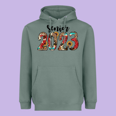 Senior 2023 Western Heavyweight Hoodie Designed By Jahusdesignshop