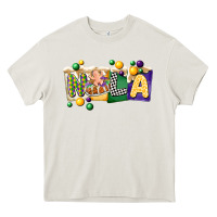 Cream nola cake mardi gras Heavy Core Tee - CowGirlArtShop