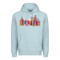 Blue Mist teacher easrter day Premium Hoodie - RacoonDesign