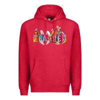Cardinal teacher easrter day Premium Hoodie - RacoonDesign