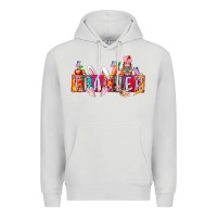 Dove Grey teacher easrter day Premium Hoodie - RacoonDesign