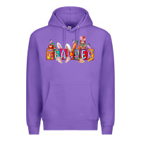 Purple teacher easrter day Premium Hoodie - RacoonDesign
