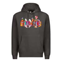 Smoke teacher easrter day Premium Hoodie - RacoonDesign