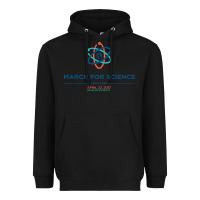 Black march for science astronaut Heavyweight Hoodie - DesigneFamous