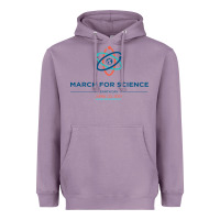 Lavender march for science astronaut Heavyweight Hoodie - DesigneFamous