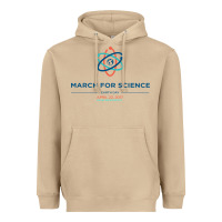 Mushroom march for science astronaut Heavyweight Hoodie - DesigneFamous