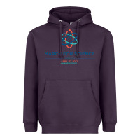 Plum march for science astronaut Heavyweight Hoodie - DesigneFamous