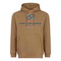 Toasted Coconut march for science astronaut Heavyweight Hoodie - DesigneFamous