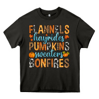 Asphalt Flannels hayrides Heavy Core Tee - RanaPortraitStore
