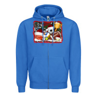 True Royal christmas sports background Zipper Hoodie - AdoDesignShop