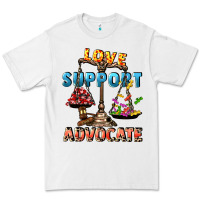 White Love support advocate Premium Tee - CowGirlArtShop