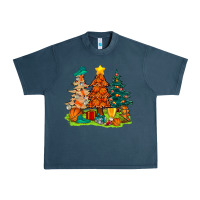 Midnight Navy christmas basketball trees bbs Urban Heavy Tee - BundleAndBundleShop