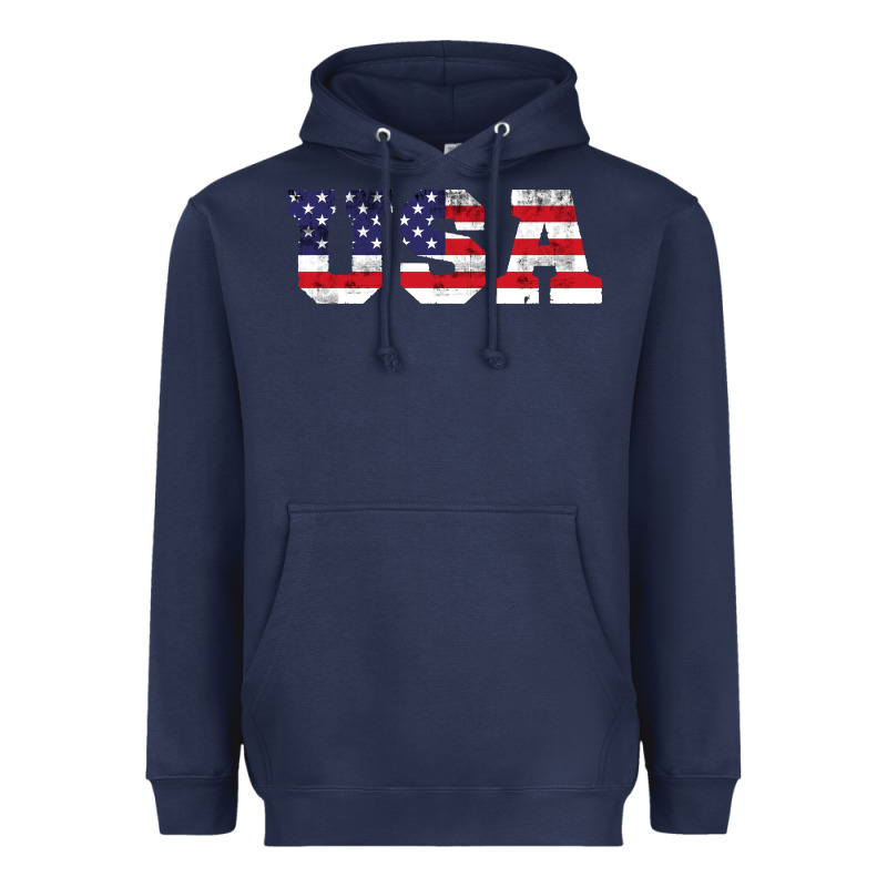 Usa Heavyweight Hoodie by DesigneFamous | Teevron
