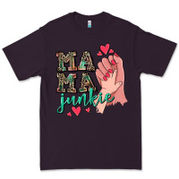 Plum Mama Junkie Mother's Day Premium Tee - CowGirlArtShop