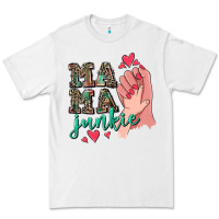 White Mama Junkie Mother's Day Premium Tee - CowGirlArtShop