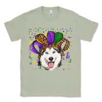 Matcha mardi gras hat husky Classic Tee - RanaPortraitStore