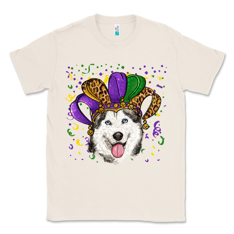 Mardi Gras Hat Husky Classic Tee by RanaPortraitStore | Teevron