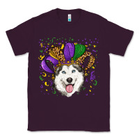 Plum mardi gras hat husky Classic Tee - RanaPortraitStore