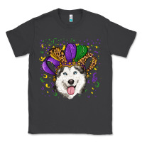 Smoke mardi gras hat husky Classic Tee - RanaPortraitStore