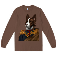 Chestnut Pet Portraits, Custom Pet Portraits, Renaissance Pet Portraits, Long Sleeve Tee - RanaPortraitStore