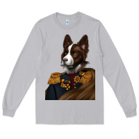 Moon Dust Pet Portraits, Custom Pet Portraits, Renaissance Pet Portraits, Long Sleeve Tee - RanaPortraitStore