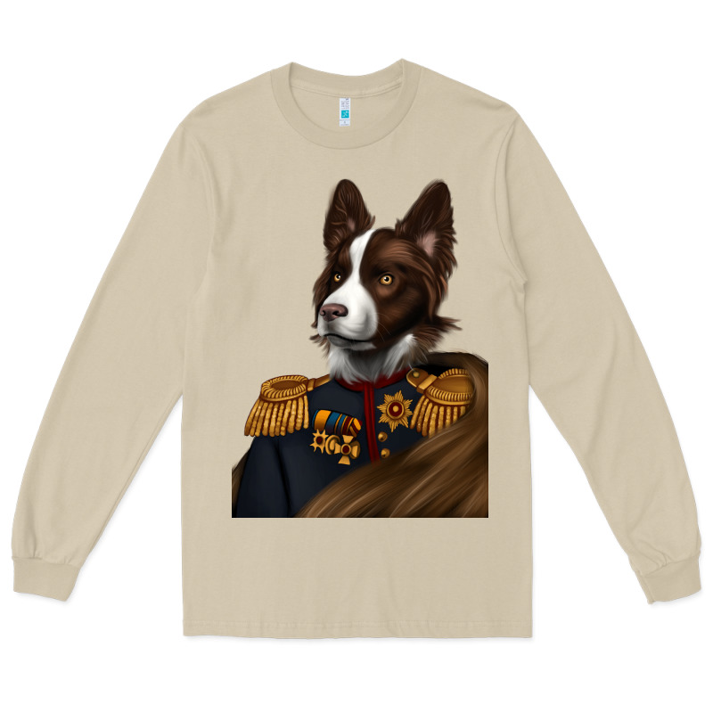 Pet Portraits, Custom Pet Portraits, Renaissance Pet Portraits, Long Sleeve Tee by RanaPortraitStore | Teevron