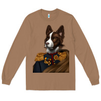 Toasted Coconut Pet Portraits, Custom Pet Portraits, Renaissance Pet Portraits, Long Sleeve Tee - RanaPortraitStore