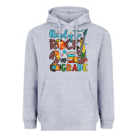 Heather Grey ready to rock 2nd grade Heavyweight Hoodie - JahusDesignShop