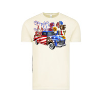 Vintage Arctic Western Truck Fourth Of July America Vintage Tee - FaDigitalArtStudio