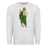 Oatmeal Heather san judas1 Premium Sweatshirt - JahusDesignShop