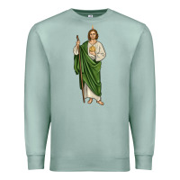 Seafoam san judas1 Premium Sweatshirt - JahusDesignShop