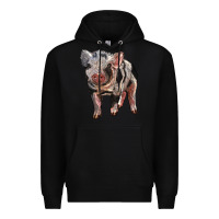 Black Baby Spotted Pig Premium Hoodie - LillyAllenDesigns