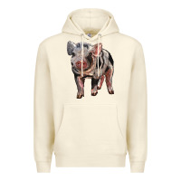 Sandshell Baby Spotted Pig Premium Hoodie - LillyAllenDesigns