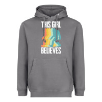 Storm bigfoot t  shirt bigfoot   this girl believes t  shirt Heavyweight Hoodie - DesigneFamous