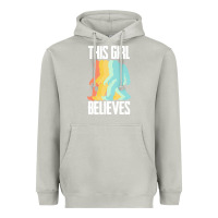 Moon Dust bigfoot t  shirt bigfoot   this girl believes t  shirt Heavyweight Hoodie - DesigneFamous