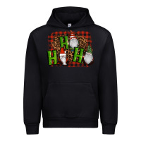 Black ho ho ho gnomes christmas Urban Hoodie - RanaPortraitStore