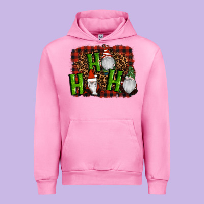 Ho Ho Ho Gnomes Christmas Urban Hoodie Designed By Ranaportraitstore