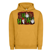 Pigment Peanut Butter ho ho ho gnomes christmas Urban Hoodie - RanaPortraitStore